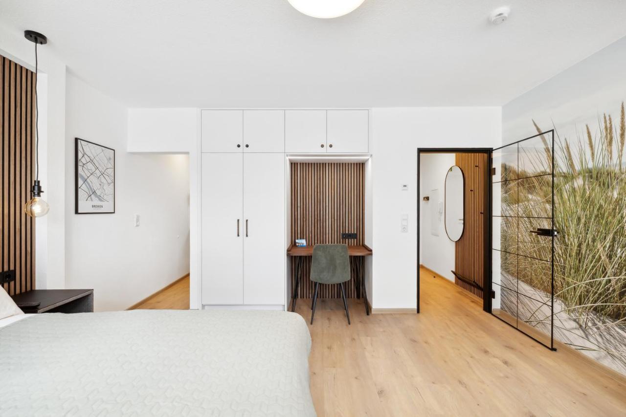 Modernes Studio Am Bremer Dom Mit Balkon エクステリア 写真