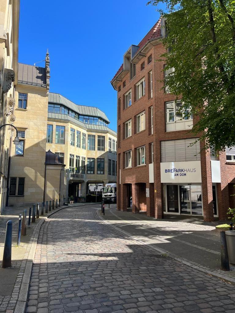 Modernes Studio Am Bremer Dom Mit Balkon エクステリア 写真